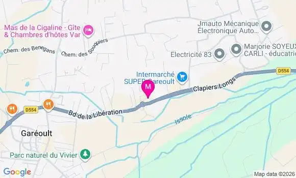 Localisation Vera Guinet