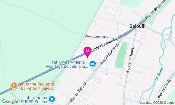 Localisation Aurore Bricheux