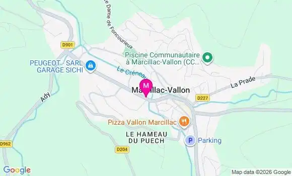 Localisation Nadine Fajtek