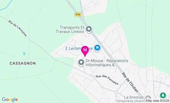 Localisation Pauline Dziewa