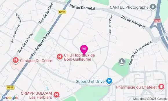 Localisation Elise Laithier