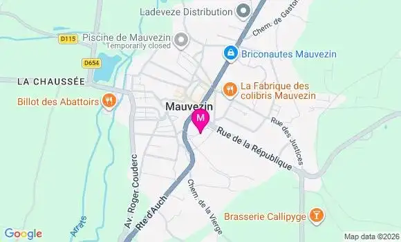 Localisation Juliette Gillet