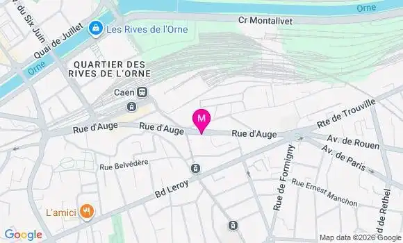 Localisation Edwige Aoudiani