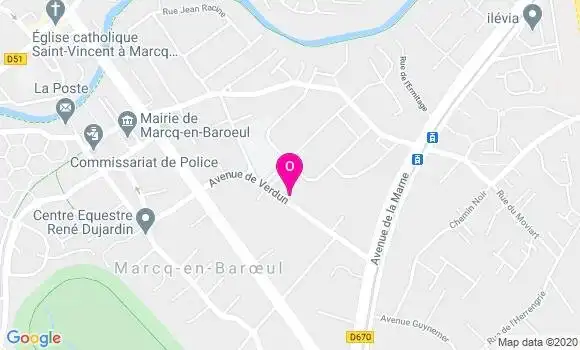 Localisation Martine Dubois Blondeel
