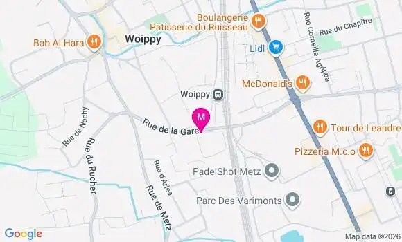Localisation Emeline Jacques