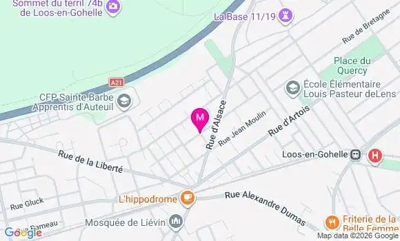 Localisation Eloise Bordet