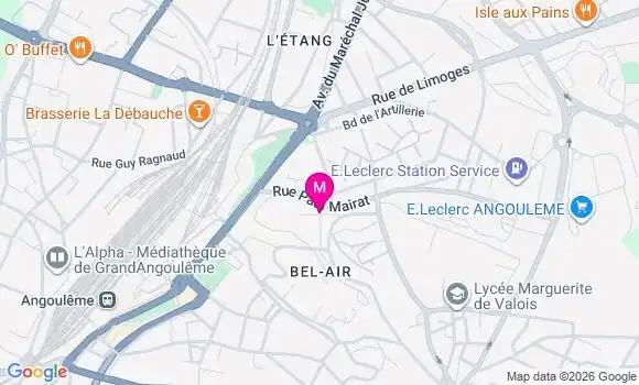 Localisation Clara Goalabre