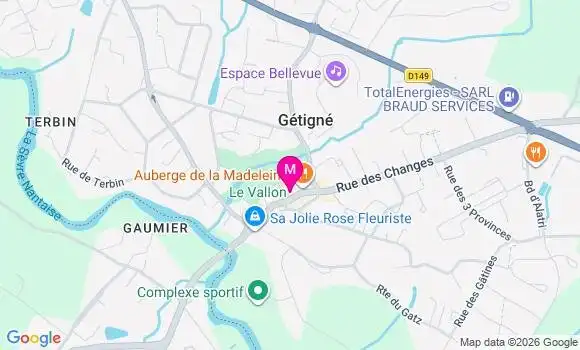 Localisation Rosine Baudry