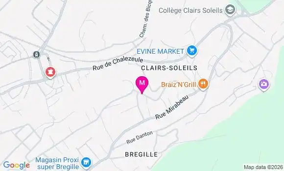 Localisation Agnes Chauvin