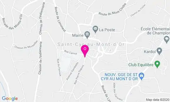 Localisation Juliette Lepine