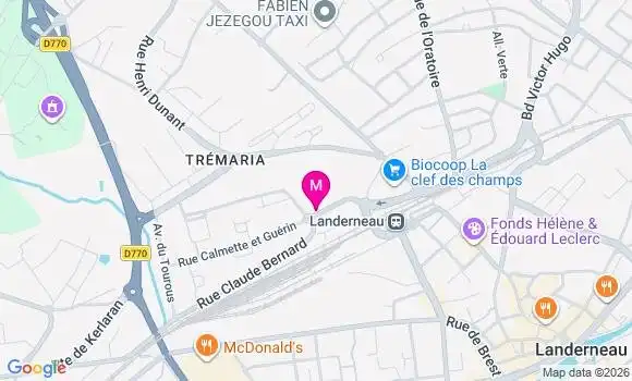 Localisation Juliette Maze Sencier