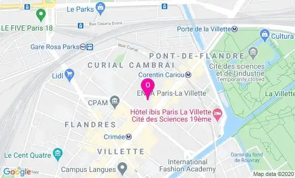 Localisation Danielle Ohnona Rebot