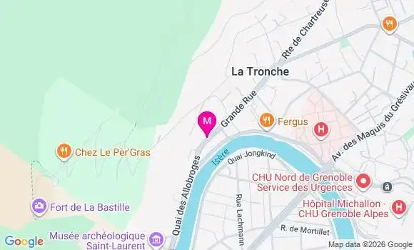 Localisation Enora Mercier