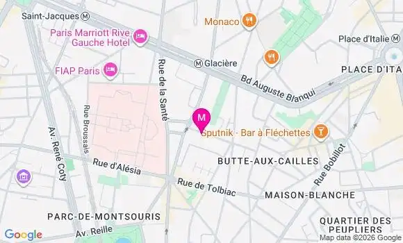 Localisation Lola Metayer