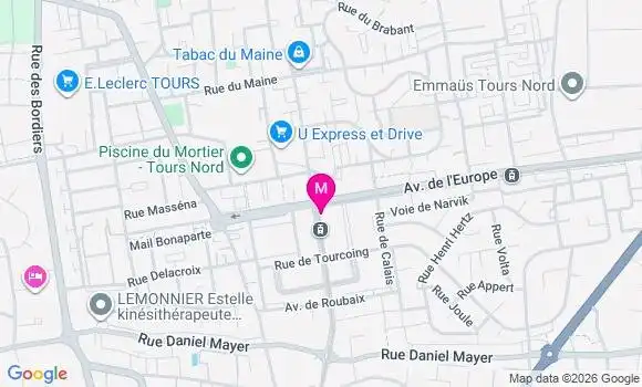 Localisation Isabelle Tartarin