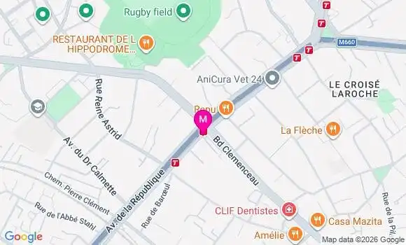 Localisation Laure Baron