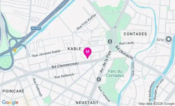 Localisation Elise Daudey
