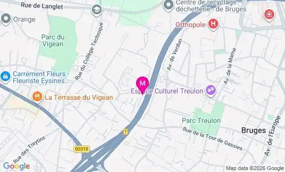 Localisation Mathilde Bouquier