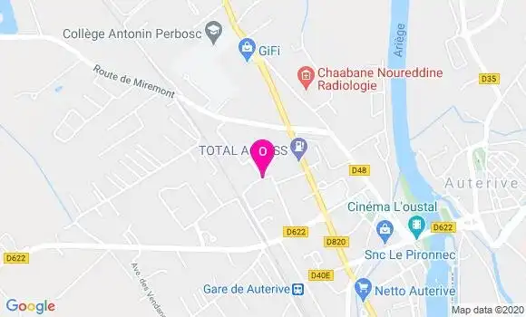 Localisation Adeline Aubourg