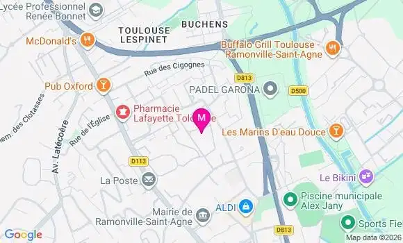 Localisation Roxane Desaguiller
