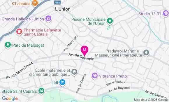 Localisation Genevieve Bechame