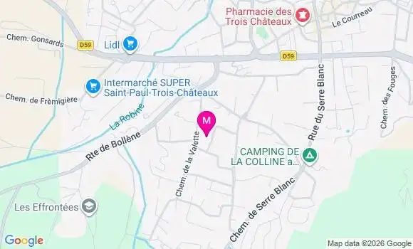 Localisation Marion Muet