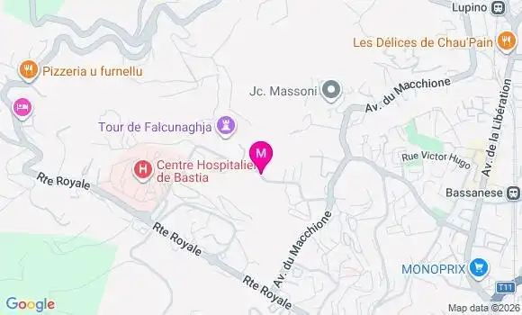 Localisation Adele Faucart