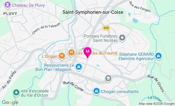 Localisation Amandine Genetier