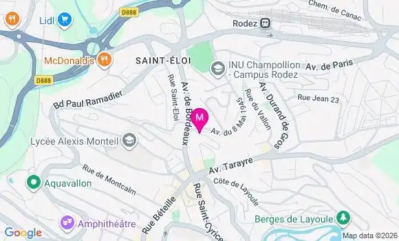 Localisation Coline Laumond