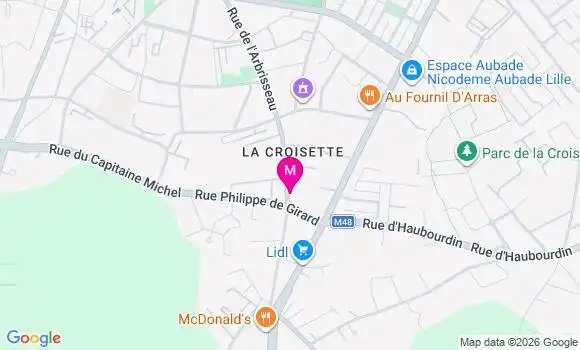 Localisation Amandine Claudel