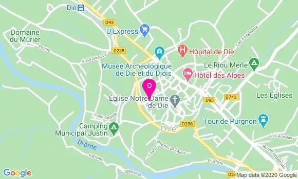 Localisation Julie Legaut