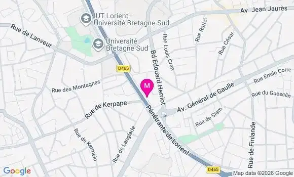 Localisation Jeanne Le Breton