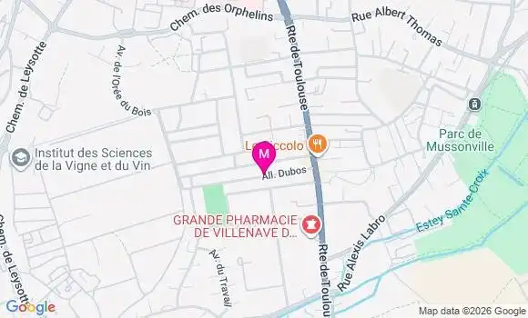 Localisation Anne Céline Algre