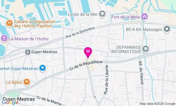 Localisation Cyrielle Crepin