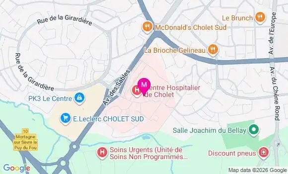 Localisation Jeanne Crouin