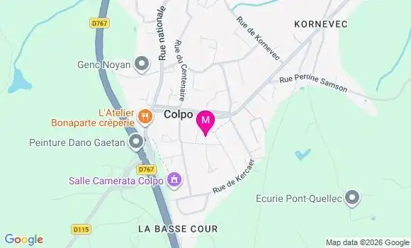 Localisation Célia Gilles