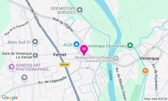 Localisation Fanny Gaubert