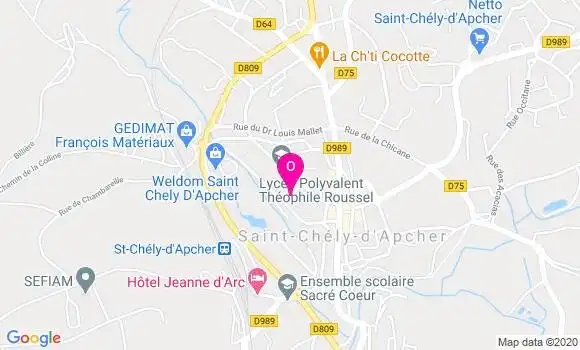 Localisation Laurence Roubichou