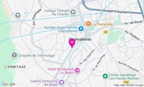 Localisation Clemence Teyssier