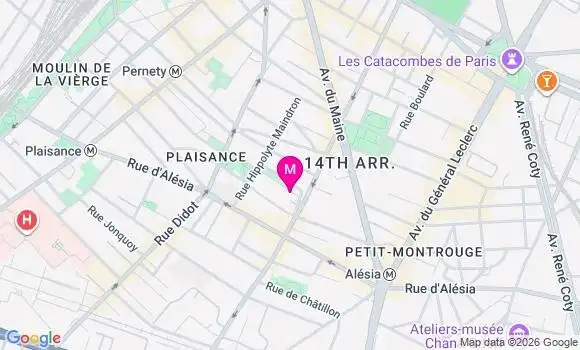 Localisation Marie Anais Lenoir