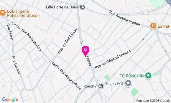 Localisation Lucile Marie