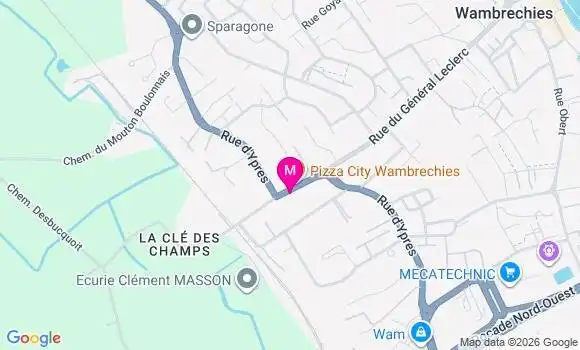 Localisation Aurore Marris