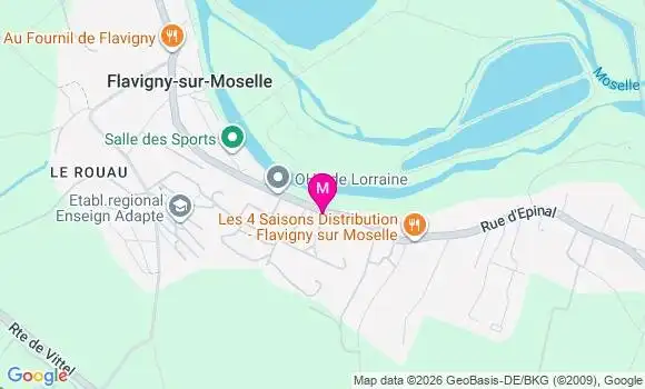 Localisation Meline Candelier