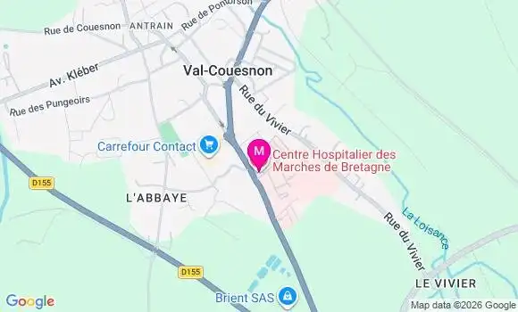 Localisation Jeanne Bruneau