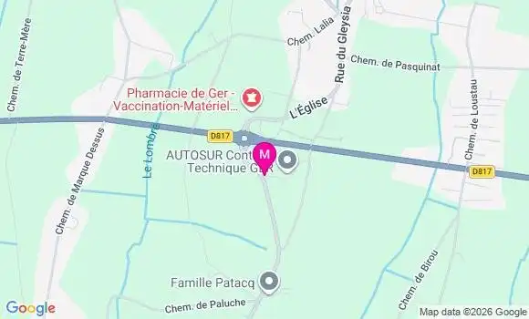 Localisation Laetitia Francisco