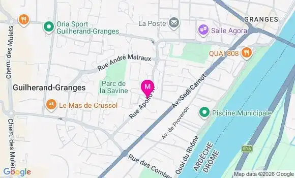 Localisation Solene Bouchetard
