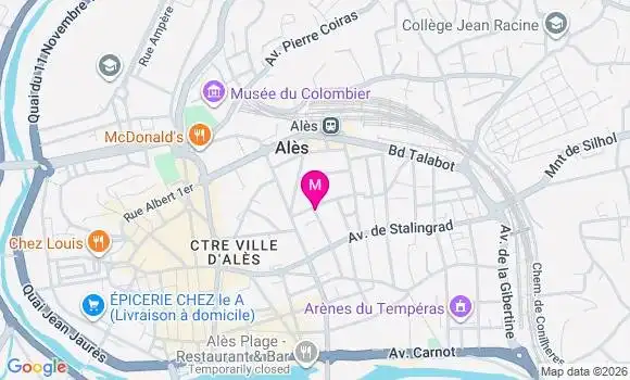 Localisation Pierrette Matheaud