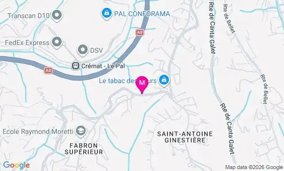 Localisation Coralie Brosse