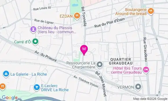Localisation Lucie Bourgeade