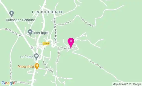 Localisation Lucie Sergent